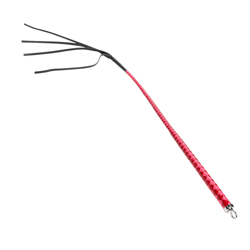 RISE - Japanse Bull Whip - 90 cm - Roze/Rood-Erotiekvoordeel.nl