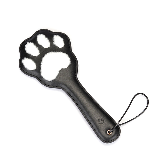 Liebe Seele - Paddle met Pluche Pootje - Wit-Erotiekvoordeel.nl