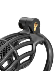 Rimba P-Cage - P-Cage PC06 - Kuisheidskooi - Peniskooi - Maat M - Zwart-Erotiekvoordeel.nl