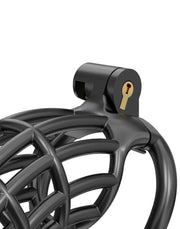 Rimba P-Cage - P-Cage PC06 - Kuisheidskooi - Peniskooi - Maat L - Zwart-Erotiekvoordeel.nl