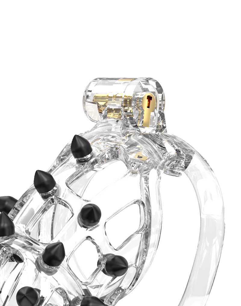 Rimba P-Cage - P-Cage PC09 - Kuisheidskooi - Peniskooi - Maat S - Transparant-Erotiekvoordeel.nl