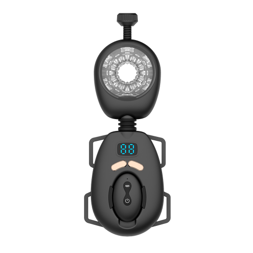 Rimba Toys - Orgastobator 06 - Masturbator met Swingfunctie - Zwart-Erotiekvoordeel.nl