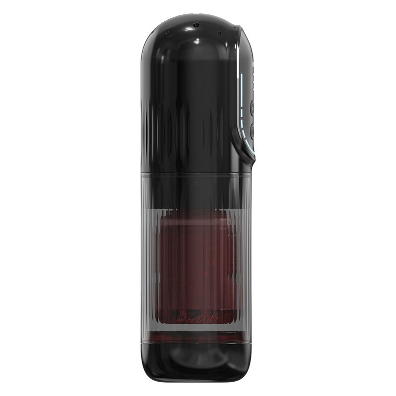 Rimba Toys - Orgastobator 07 - Masturbator - Rood/Transparant-Erotiekvoordeel.nl