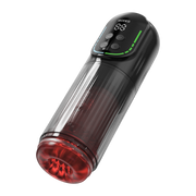 Rimba Toys - Orgastobator 07 - Masturbator - Rood/Transparant-Erotiekvoordeel.nl