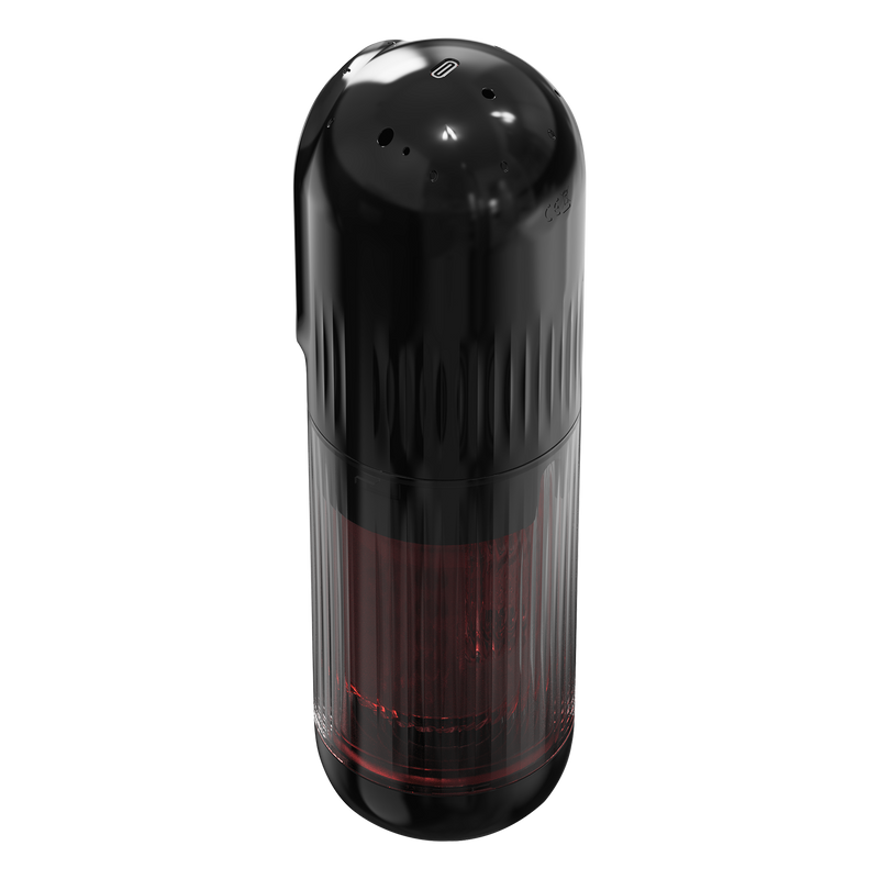 Rimba Toys - Orgastobator 07 - Masturbator - Rood/Transparant-Erotiekvoordeel.nl