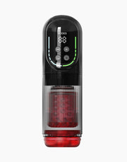 Rimba Toys - Orgastobator 07 - Masturbator - Rood/Transparant-Erotiekvoordeel.nl