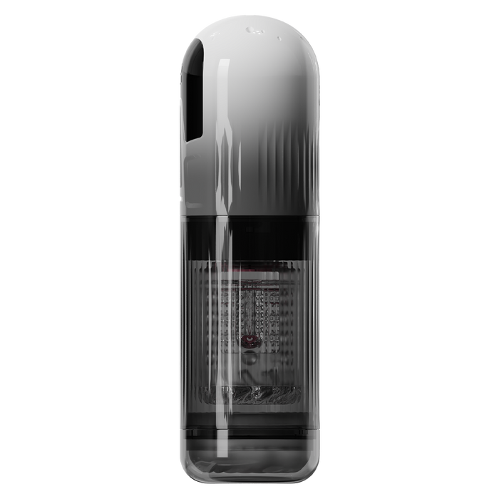 Rimba Toys - Orgastobator 08 - Masturbator - Zwart/Transparant-Erotiekvoordeel.nl