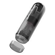 Rimba Toys - Orgastobator 08 - Masturbator - Zwart/Transparant-Erotiekvoordeel.nl