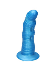 Ylva & Dite - Dildo Rhea - Metallic Blauw-Erotiekvoordeel.nl
