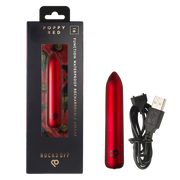 Rocks-off - Oplaadbare Bullet Vibrator - Poppy Red-Erotiekvoordeel.nl