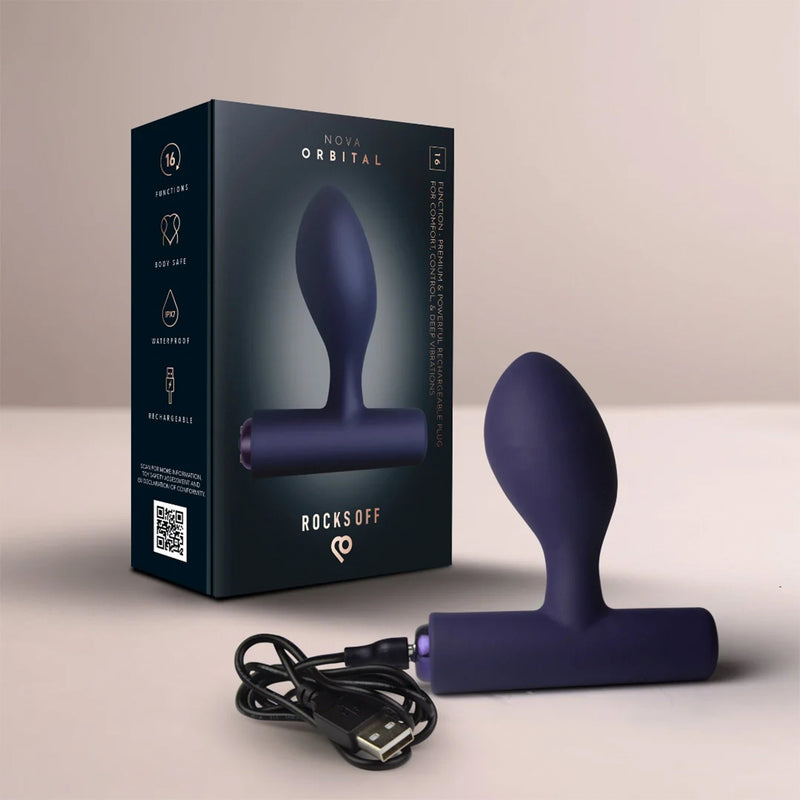 Rocks-Off - Nova Orbital - Prostaatvibrator - Blauw