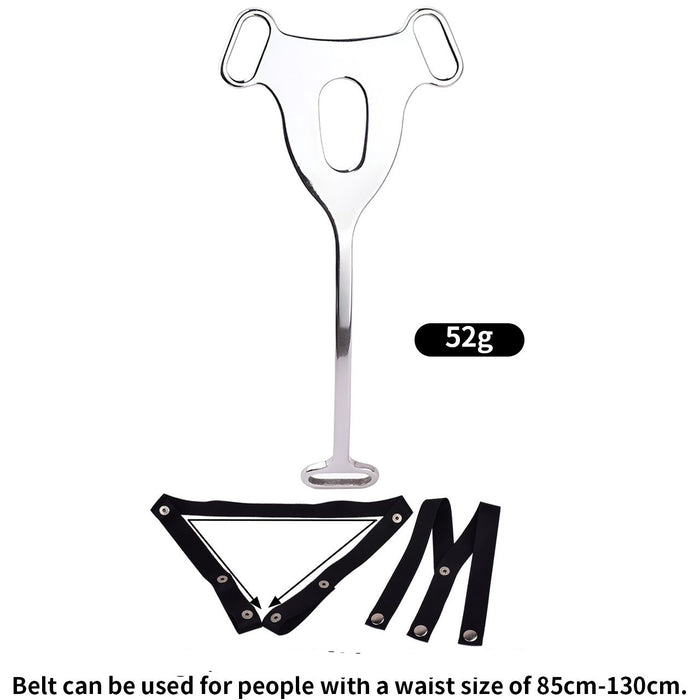 Kiotos - Male to Female Kuisheidsgordel met Plaat - Sissy Kuisheidsgordel-Erotiekvoordeel.nl