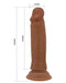 Pretty Love - Quentin - Sliding Skin Realistische Dildo - 18,4 cm - Lichte Huidskleur-Erotiekvoordeel.nl