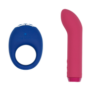 Je Joue - Cadeauset Couples Collection - G-spot Bullet Vibrator & Vibrerende Cockring - Roze/blauw-Erotiekvoordeel.nl