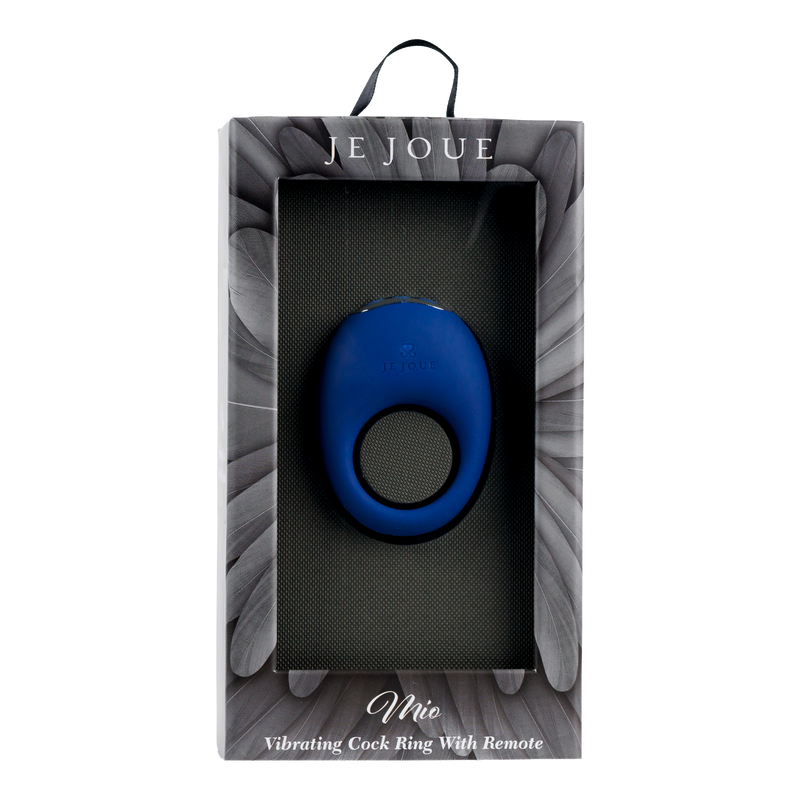 Je Joue - Mio - Vibrerende Cockring met Afstandsbediening - Blauw-Erotiekvoordeel.nl
