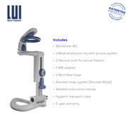 Maxtender - Penis Vergroter - Grijs/Blauw - Verkrijgbaar in twee maten-Erotiekvoordeel.nl