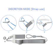 Maxtender - Penis Vergroter - Grijs/Blauw - Verkrijgbaar in twee maten-Erotiekvoordeel.nl