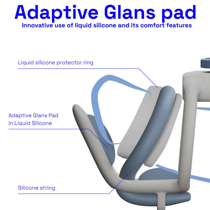 Maxtender - Penis Vergroter - Grijs/Blauw - Verkrijgbaar in twee maten-Erotiekvoordeel.nl