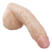 Being Fetish - PVC Dildo - 29 cm - Lichte Huidskleur-Erotiekvoordeel.nl