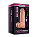 Shequ - Red Eagle - Vibrerende Dildo - PVC - Lichte Huidskleur-Erotiekvoordeel.nl