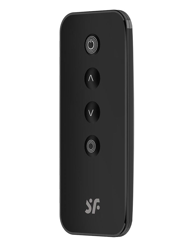 Satisfyer - Ribbed Petal - Draagbare Vibrator - Panty Vibrator - Vibrerend Eitje - Zwart-Erotiekvoordeel.nl