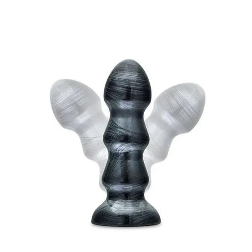 Blush – Jet Jack Carbon – Anaalplug met ribbels – Zwart-Erotiekvoordeel.nl