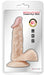 Being Fetish - PVC Dildo met Balzak en Zuignap - 16,5 cm - Lichte Huidskleur-Erotiekvoordeel.nl