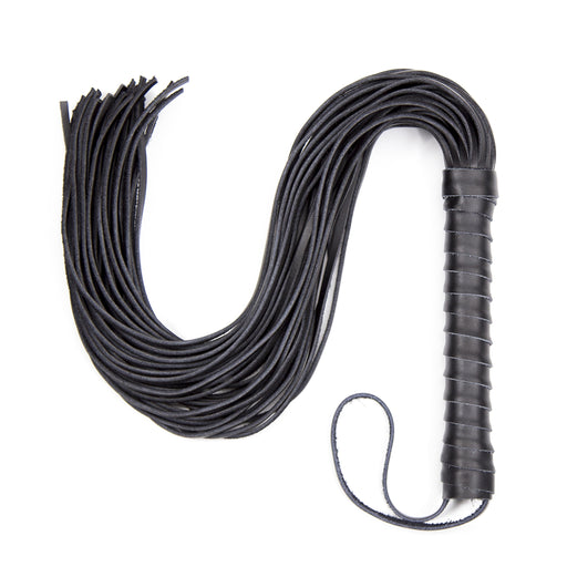 Smart Moves - PVC Flogger - 62 cm - Zwart-Erotiekvoordeel.nl