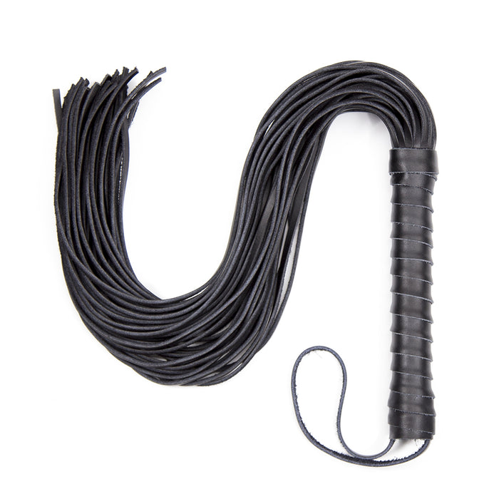 Smart Moves - PVC Flogger - 62 cm - Zwart-Erotiekvoordeel.nl