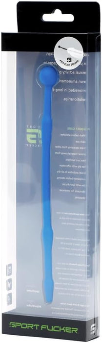 Sport Fucker - Piss Play Sound - Holle Dilator - 18 cm - Blauw-Erotiekvoordeel.nl