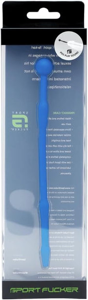 Sport Fucker - Piss Play Sound - Holle Dilator - 18 cm - Blauw-Erotiekvoordeel.nl