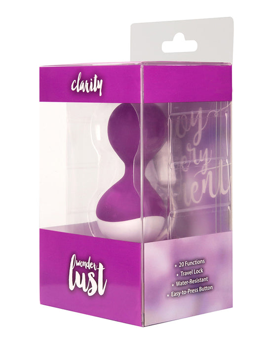 Wonderlust - Clarity - Vibrerend Eitje - Paars-Erotiekvoordeel.nl