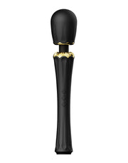 Zalo - Kyro - Wand Vibrator - Met 2 Opzetstukken - Zwart-Erotiekvoordeel.nl