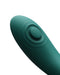 Zalo - Talis - G-Spot Pulsewave Vibrator met Zuigfunctie en Verwarmfunctie - Smaragd Groen-Erotiekvoordeel.nl