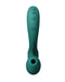 Zalo - Talis - G-Spot Pulsewave Vibrator met Zuigfunctie en Verwarmfunctie - Smaragd Groen-Erotiekvoordeel.nl