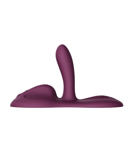 Zalo - Flora - Vibrator-kussen - Hands-free Vibrator - Met Warmtefunctie - Amethyst Paars-Erotiekvoordeel.nl