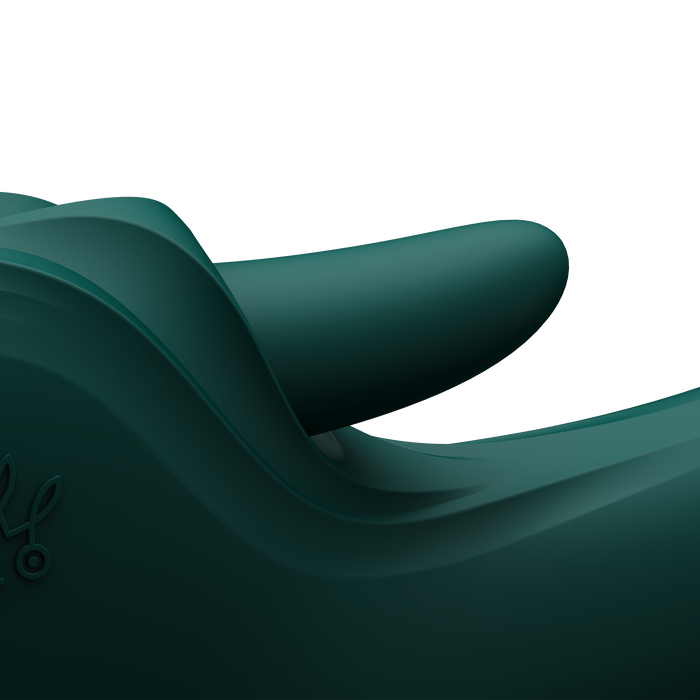 ZALO - Ares - Likkende G-Spot Rabbit Vibrator - Verwarmend - App Control - Smaragd Groen-Erotiekvoordeel.nl