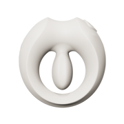 Zalo - Apis - Vibrerende Cockring voor Koppels - App Control - Ivoorwit-Erotiekvoordeel.nl