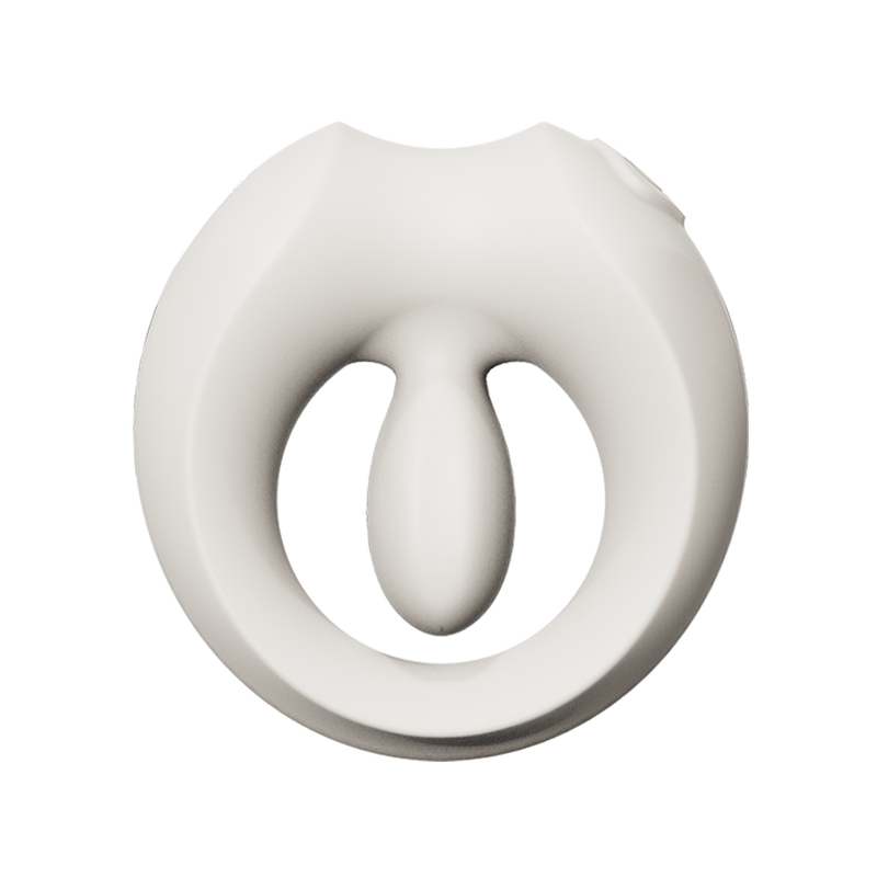 Zalo - Apis - Vibrerende Cockring voor Koppels - App Control - Ivoorwit-Erotiekvoordeel.nl