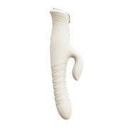 ZALO - Mose 2 - Stotende Rabbit Vibrator – Ivoor Wit-Erotiekvoordeel.nl