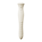 ZALO - Mose 2 - Stotende Rabbit Vibrator – Ivoor Wit-Erotiekvoordeel.nl