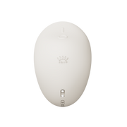 Zalo - Mochi - Vibrador para el clítoris con dos cabezales - Control mediante aplicación - Blanco marfil - Erotiekvoordeel.nl