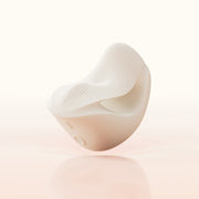 Zalo - Mochi - Vibrador para el clítoris con dos cabezales - Control mediante aplicación - Blanco marfil - Erotiekvoordeel.nl