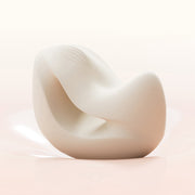 Zalo - Mochi - Vibrador para el clítoris con dos cabezales - Control mediante aplicación - Blanco marfil - Erotiekvoordeel.nl