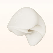 Zalo - Mochi - Vibrador para el clítoris con dos cabezales - Control mediante aplicación - Blanco marfil - Erotiekvoordeel.nl