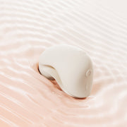 Zalo - Mochi - Vibrador para el clítoris con dos cabezales - Control mediante aplicación - Blanco marfil - Erotiekvoordeel.nl