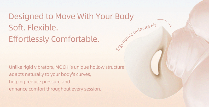 Zalo - Mochi - Vibromasseur clitoridien à deux têtes - Contrôle via application - Rose Sakura - Erotiekvoordeel.nl