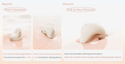 Zalo - Mochi - Vibromasseur clitoridien à deux têtes - Contrôle via application - Rose Sakura - Erotiekvoordeel.nl