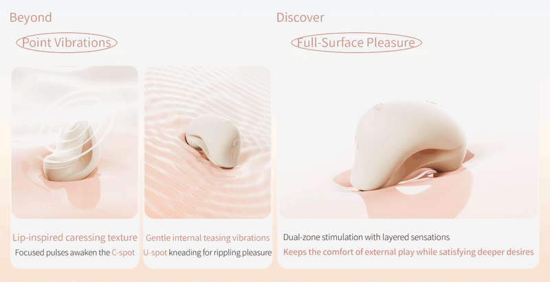 Zalo - Mochi - Vibromasseur clitoridien à deux têtes - Contrôle via application - Rose Sakura - Erotiekvoordeel.nl