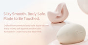 Zalo - Mochi - Vibromasseur clitoridien à deux têtes - Contrôle via application - Rose Sakura - Erotiekvoordeel.nl